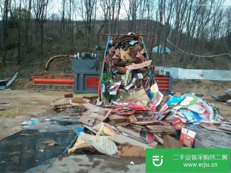 出售二手160型帶門打包機