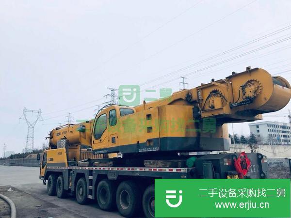 山東出售二手徐工牌130噸吊車