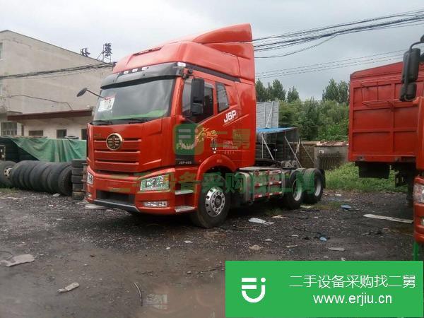 出售二手解放J6雙驅(qū)牽引車