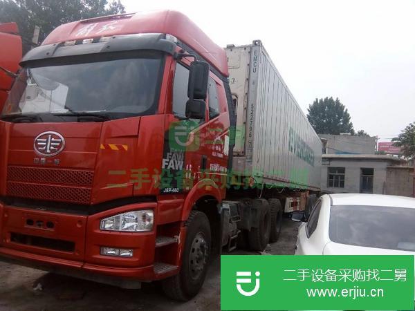 出售二手解放J6雙驅(qū)牽引車