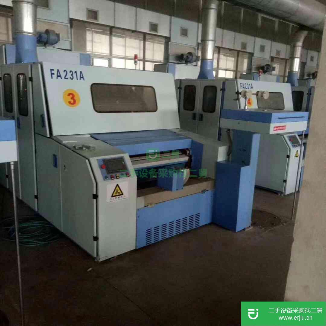 出售青島231A梳棉機