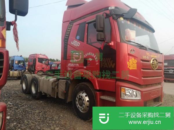 出售二手解放J6雙驅(qū)牽引車