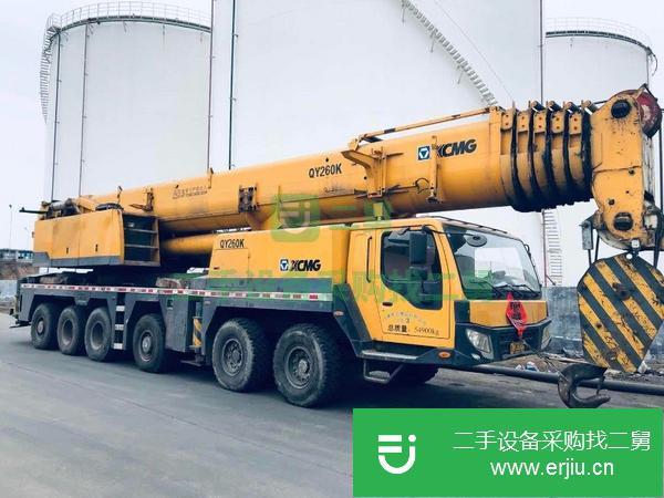 山東出售二手徐工牌130噸吊車