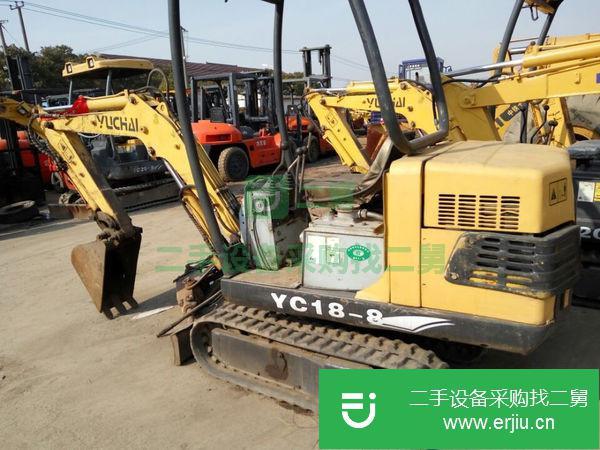 出售二手小型18-20-25國產挖掘機
