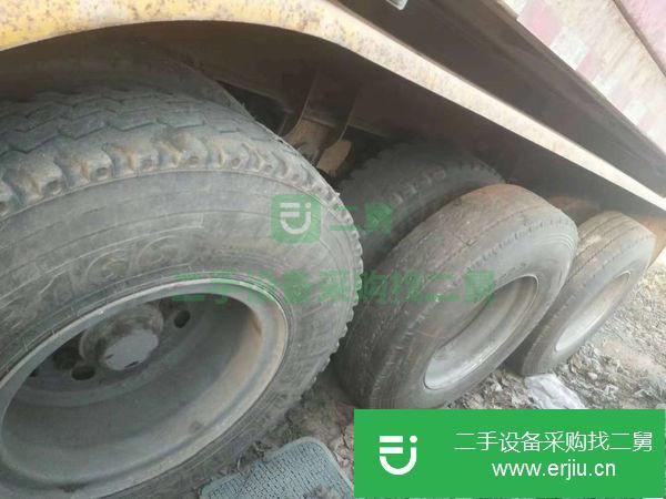 出售二手8.5米后翻自卸半掛車