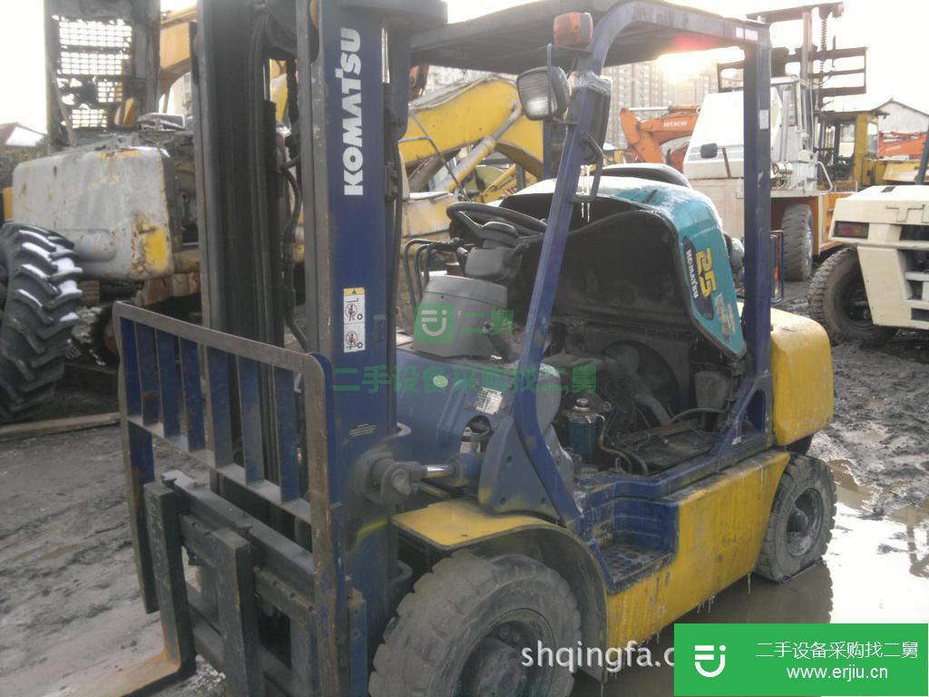 出售二手2.5噸14帶小松叉車