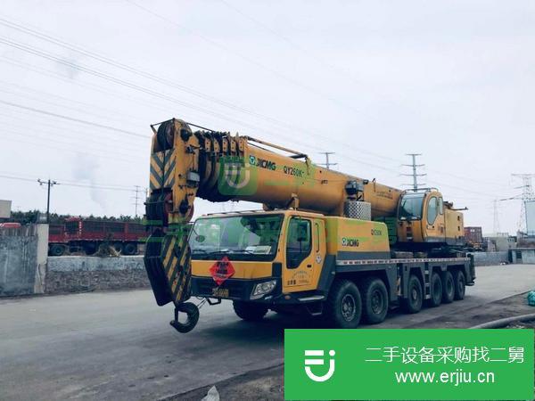 山東出售二手徐工牌130噸吊車