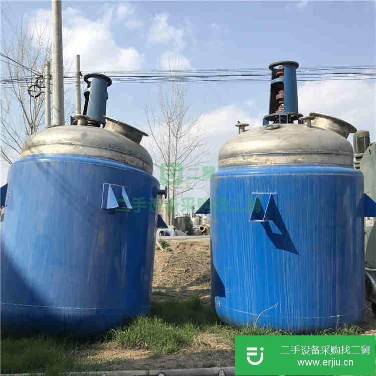 出售德州反應(yīng)釜二手2014年九成新