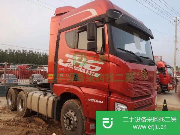 出售二手解放J6雙驅(qū)牽引車