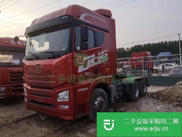 出售二手解放J6雙驅(qū)牽引車