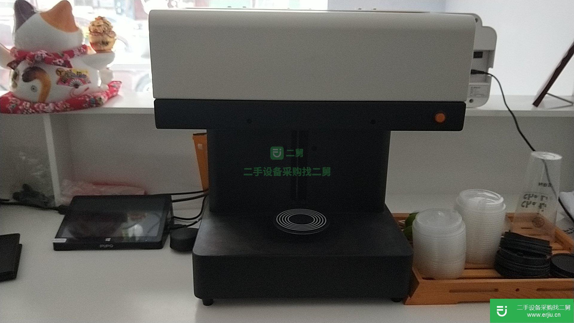 出售二手3D奶蓋打印機定制美顏奶蓋
