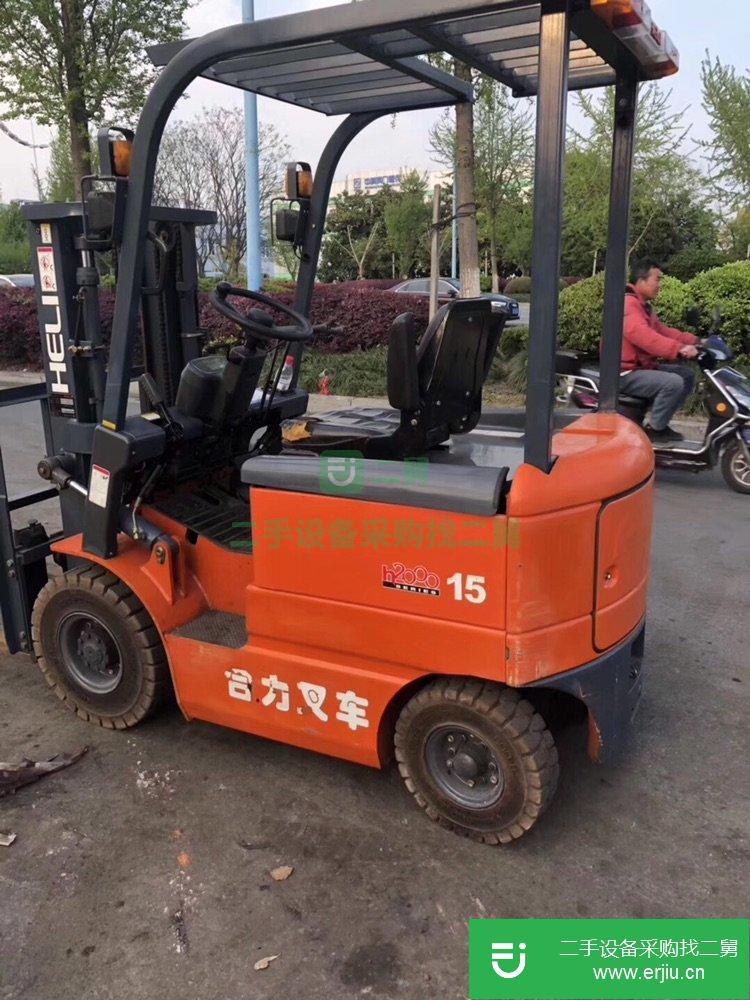出售二手合力1.5噸電動叉車