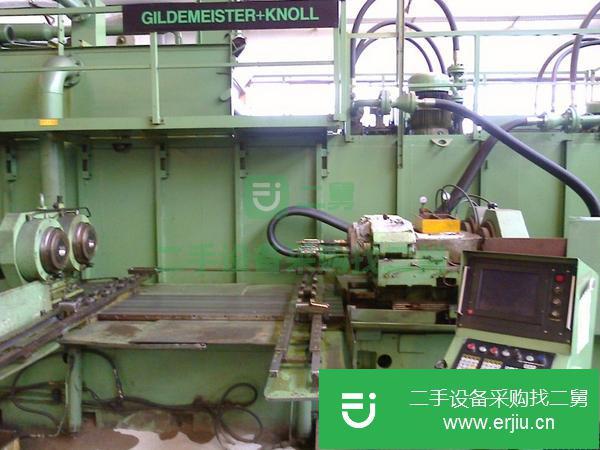 浙江溫州出售九成新的2014年的二手數控雙主軸深孔鉆鏜床