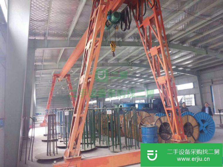 出售二手5噸跨度15米龍門吊