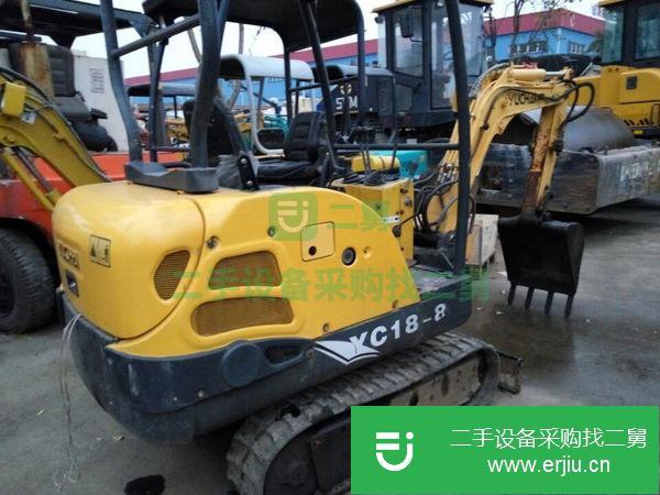 出售二手玉柴18小型微型挖機