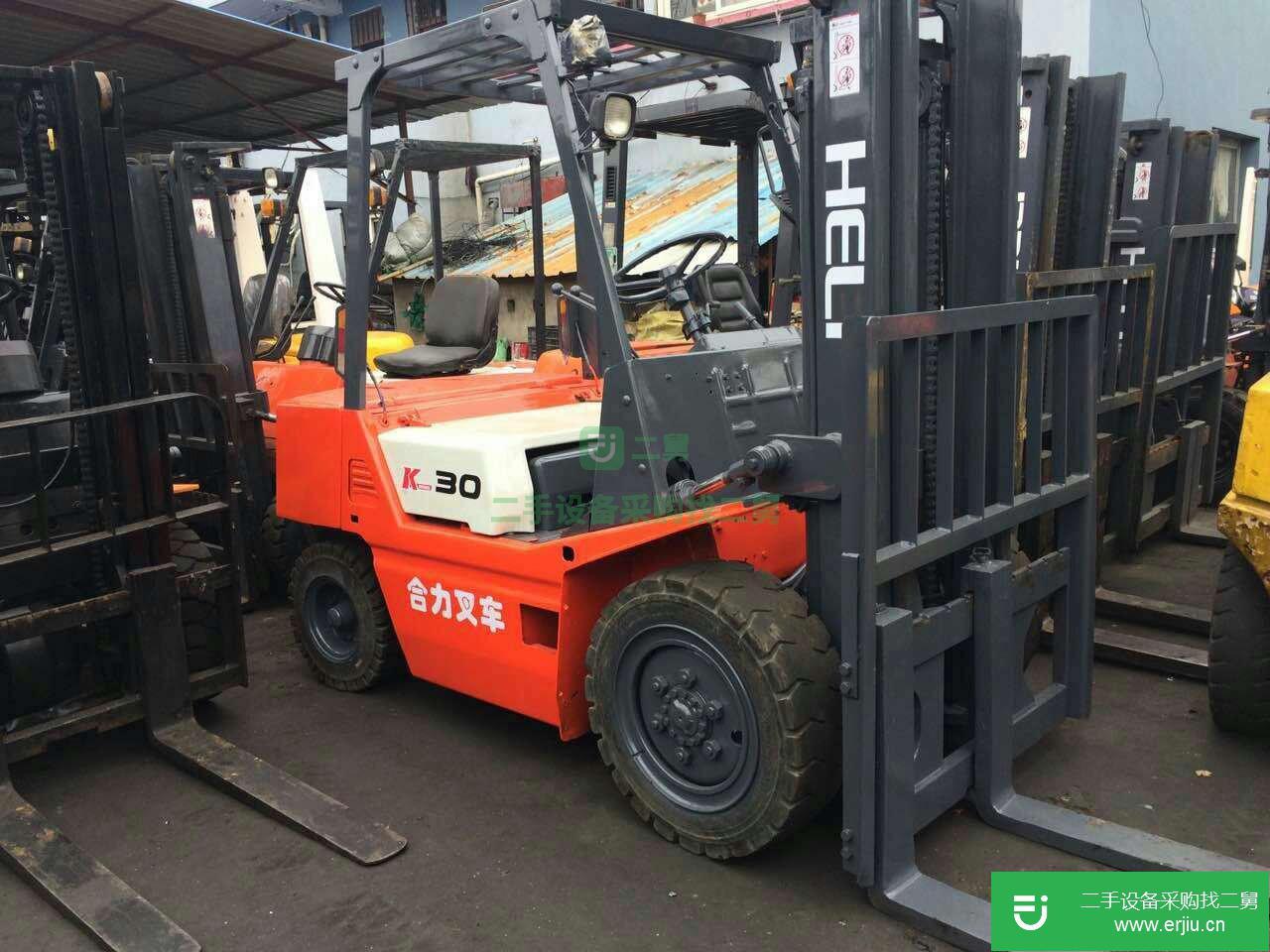 出售二手合力3.5噸叉車