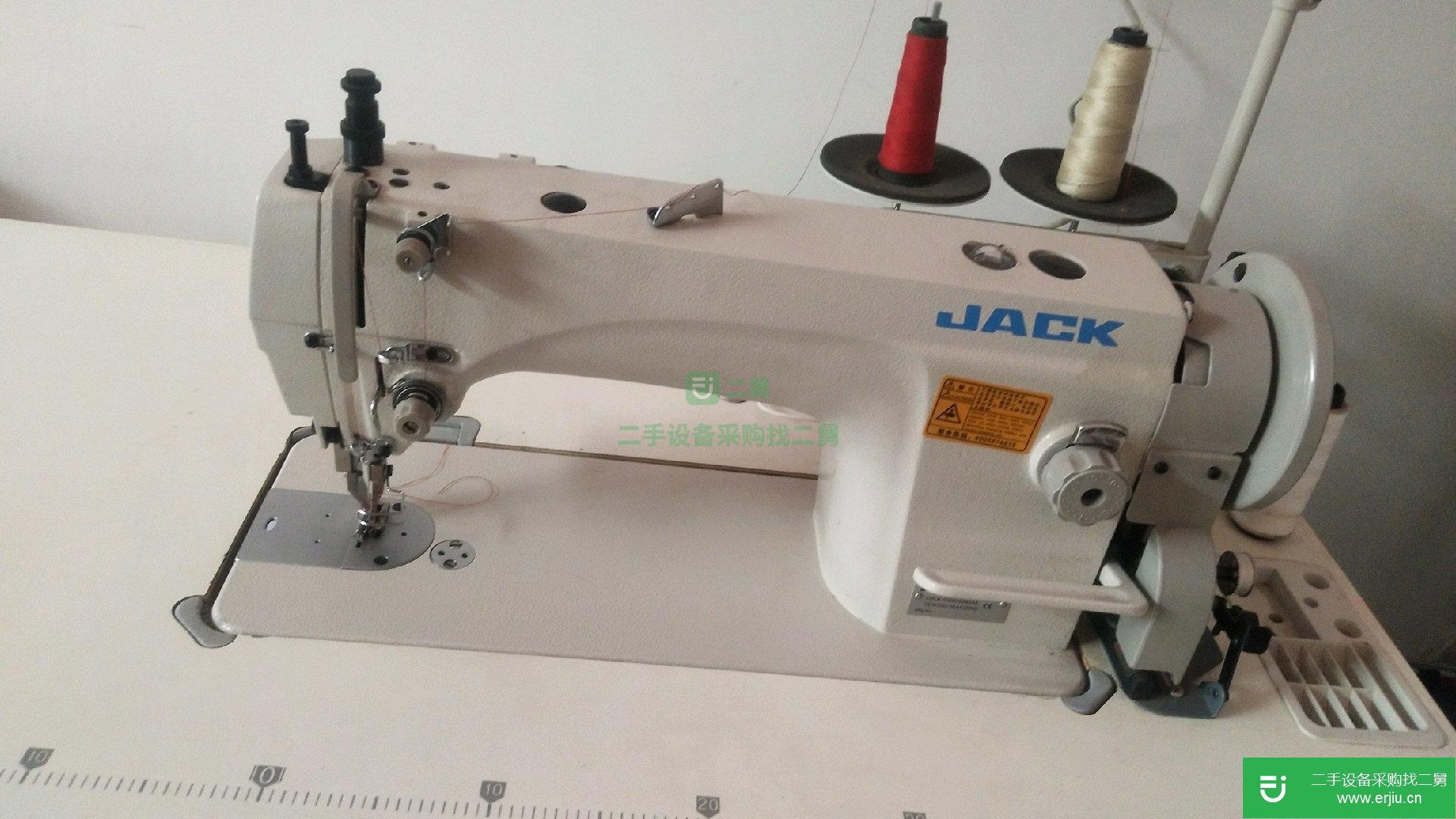 出售二手杰克JACK-6380三同步縫紉機