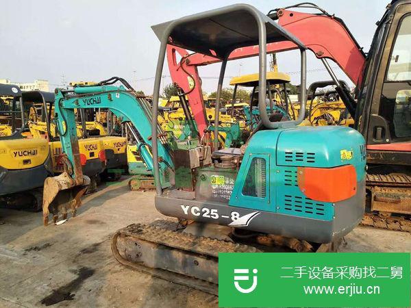 出售二手玉柴25挖掘機