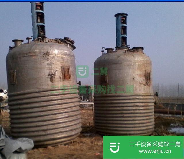 出售二手反應釜山東濟寧出售九成新