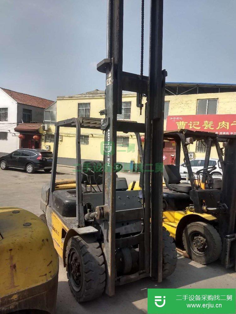 出售二手龍工升高4米叉車