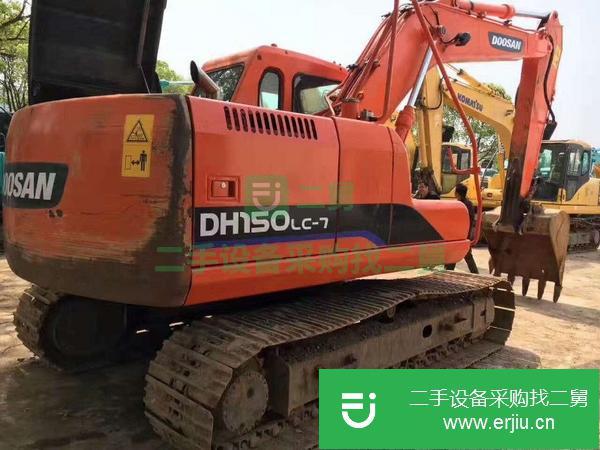 出售二手斗山150-7中型挖掘機