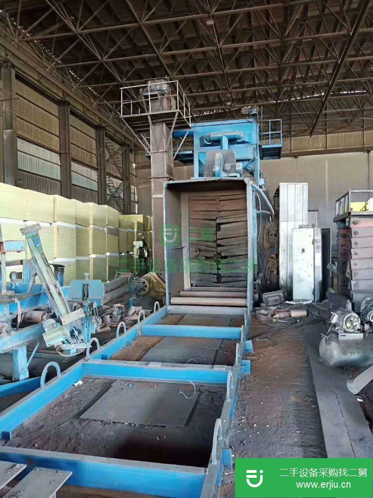 河北石家莊出售2017年九成新的二手拋丸機