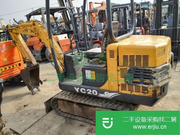 出售二手玉柴18小型挖機