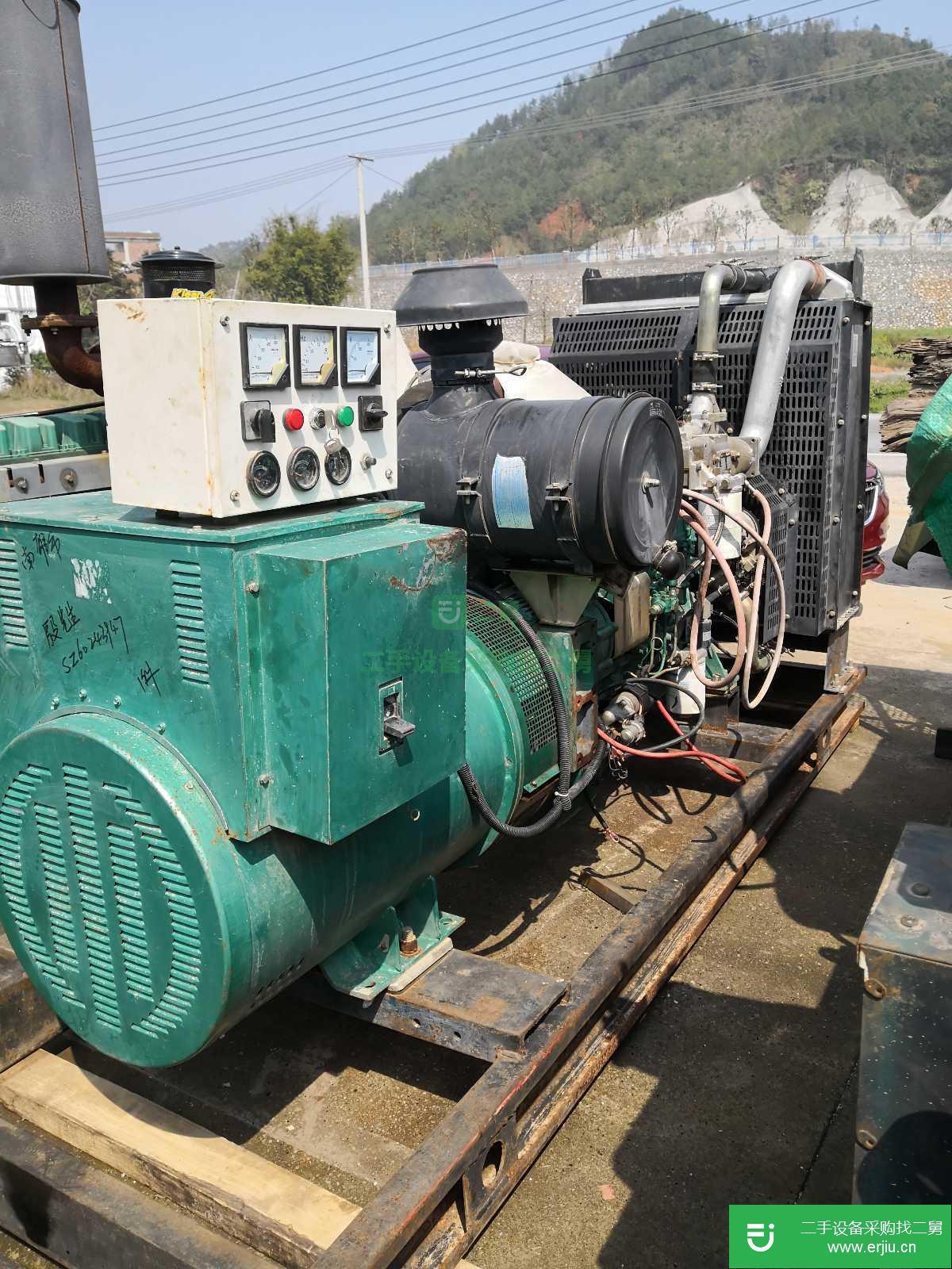 出售一臺250KW玉柴發(fā)電機