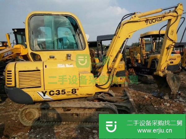 出售二手玉柴35挖掘機