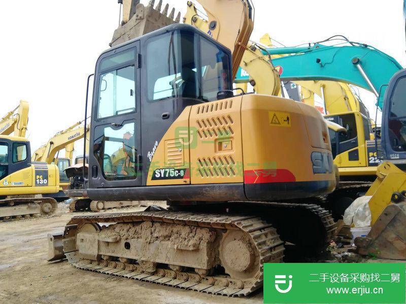 出售二手三一 SY75C-9 挖掘機