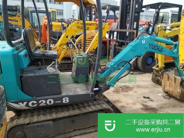 出售二手玉柴18小型挖機