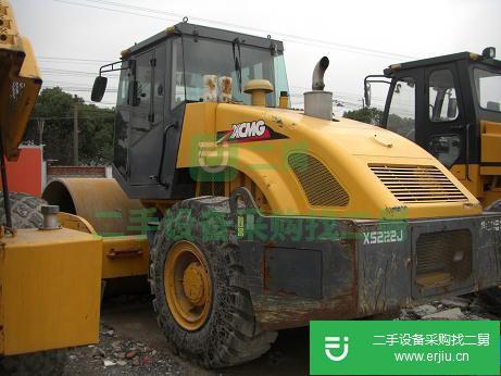 出售二手22噸振動壓路機