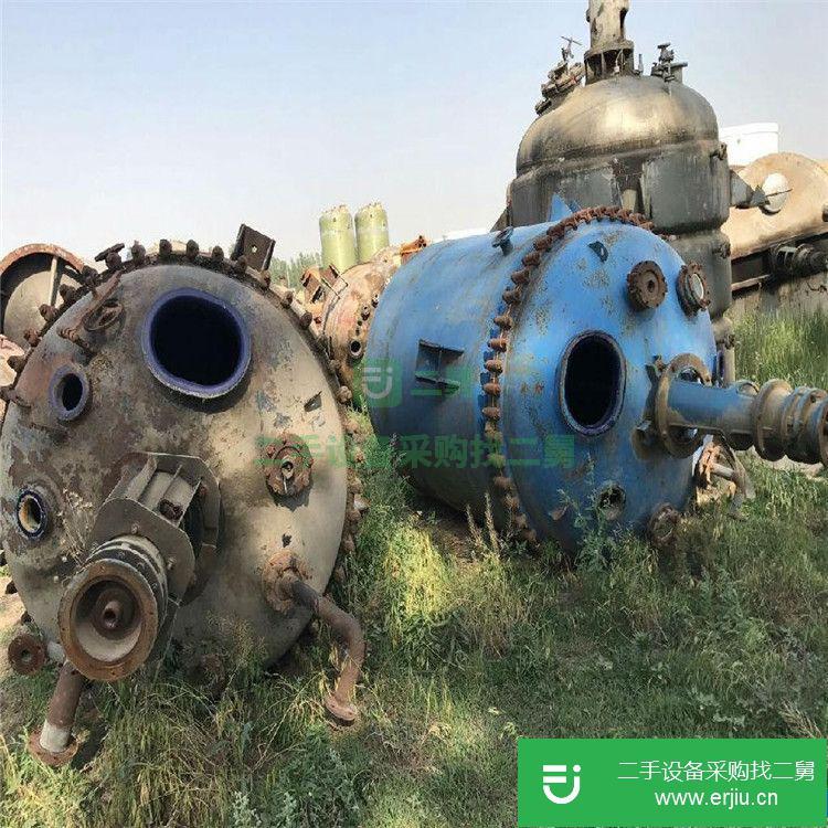 出售二手不銹鋼反應釜九成新