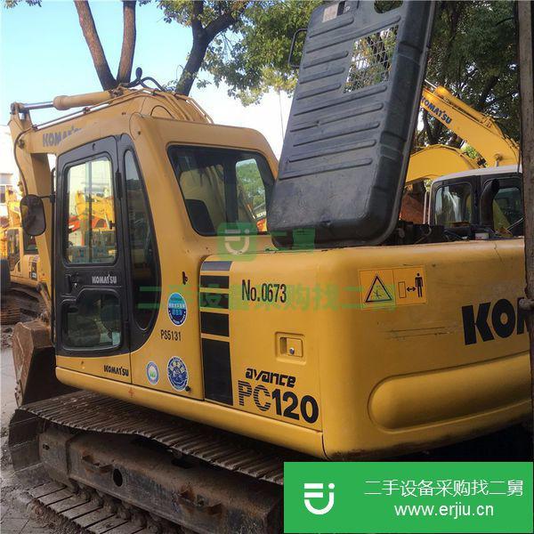 出售二手小松120挖掘機