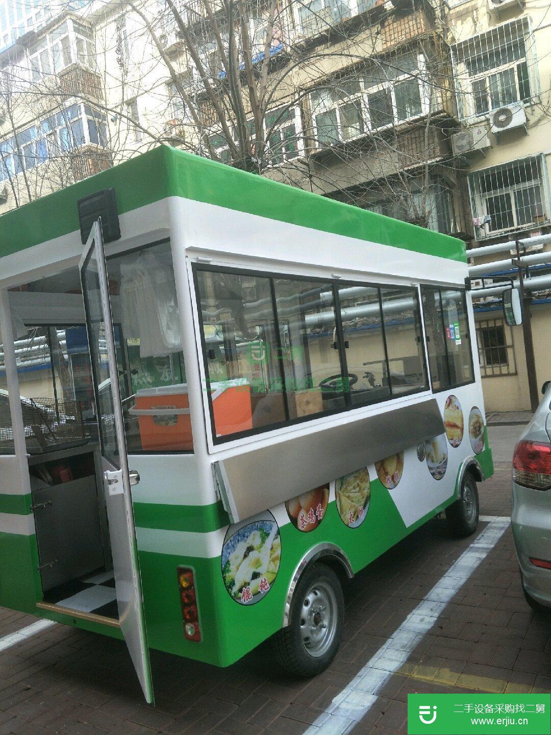 出售二手電動四輪餐車