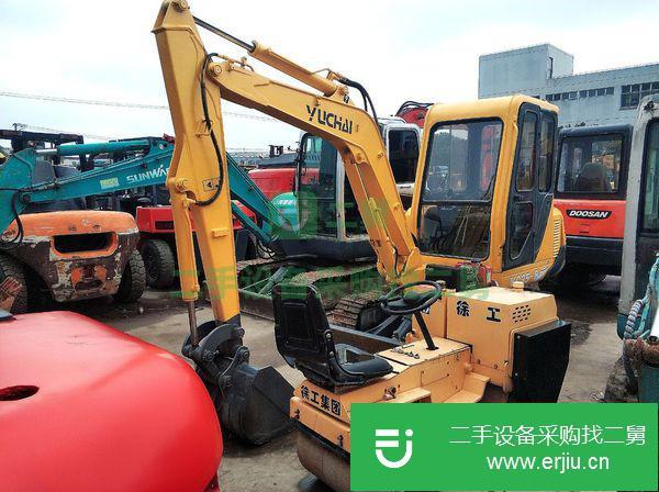 出售二手玉柴35小型挖掘機