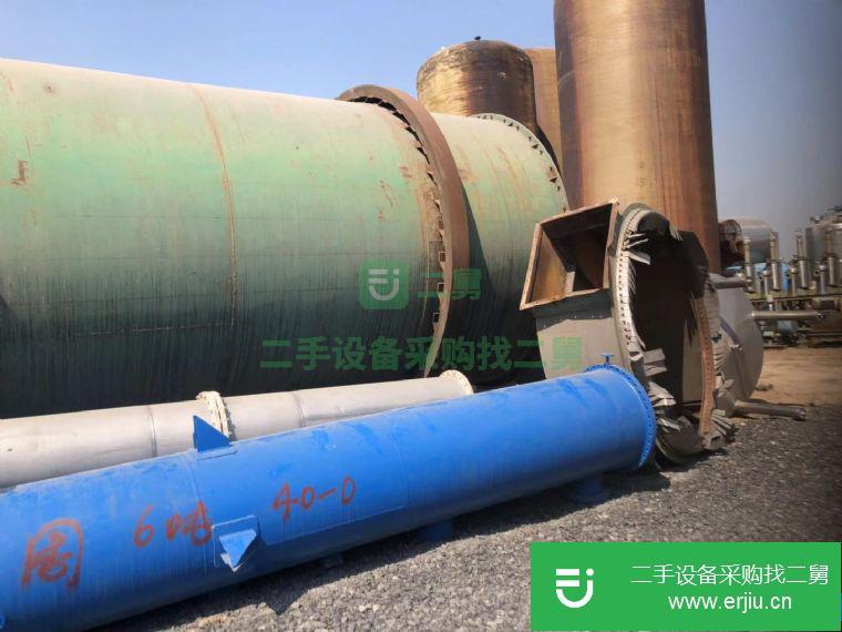 出售二手沙子3.6×8三筒烘干機