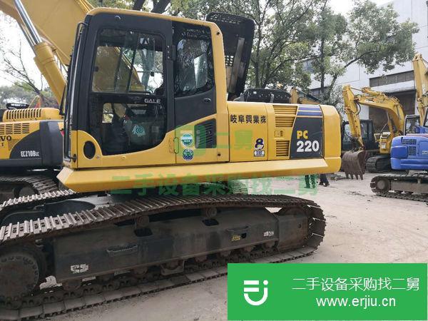 出售二手小松220挖掘機(jī)