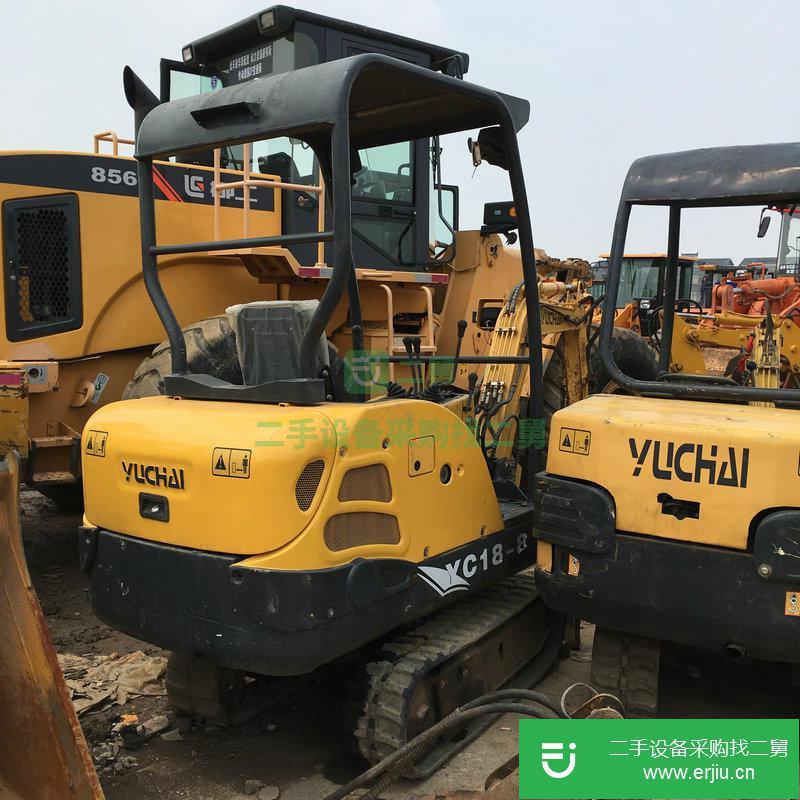 出售二手玉柴 YC13-8 挖掘機