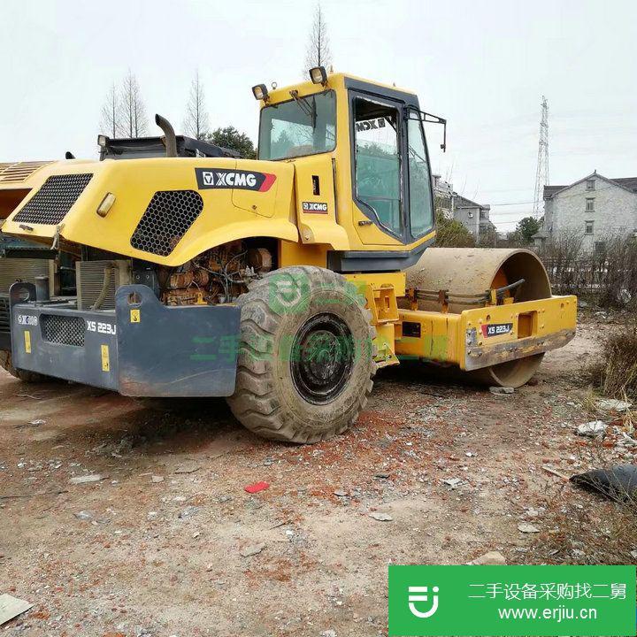 出售二手振動(dòng)22噸壓路機(jī)