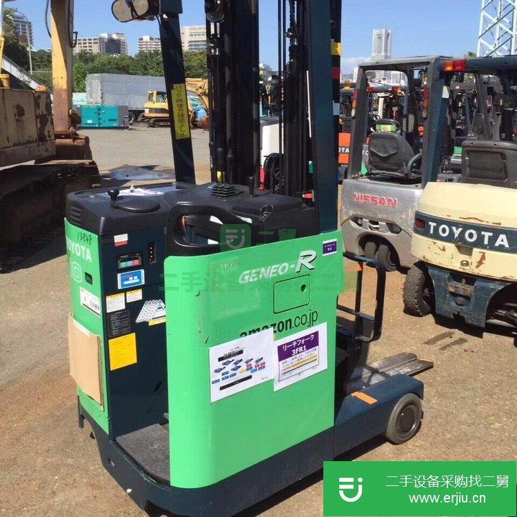 出售二手豐田2噸前移式全電動堆高叉車