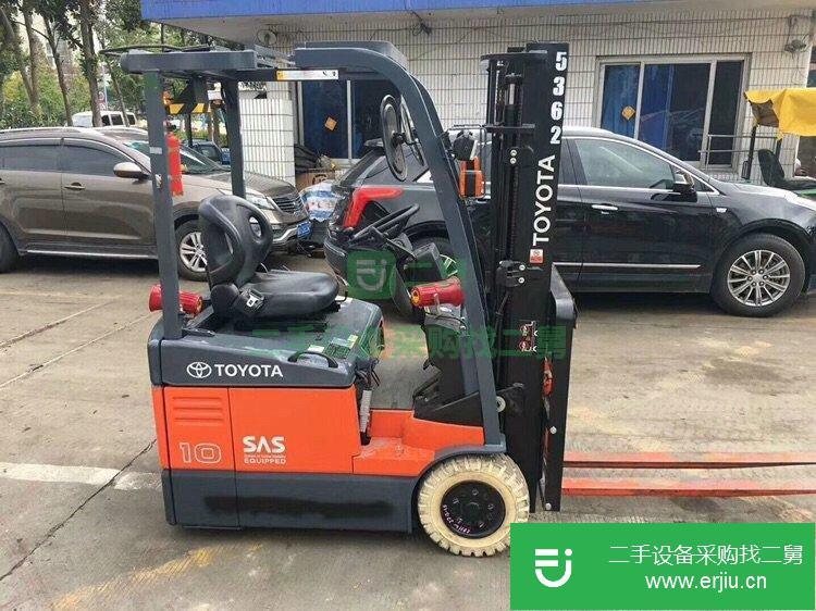 出售二手豐田1.3噸小體積電動叉車