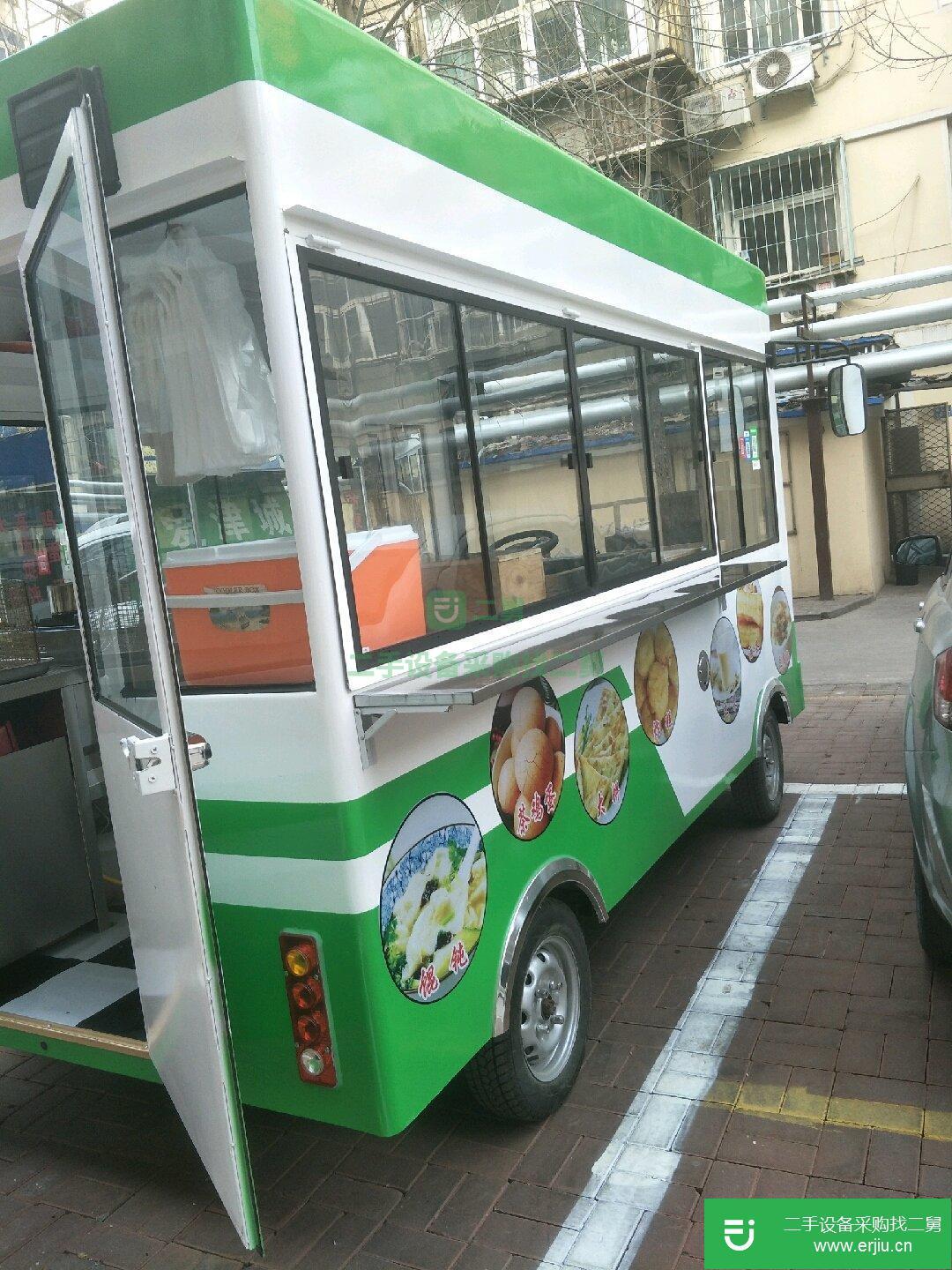 出售二手電動四輪餐車