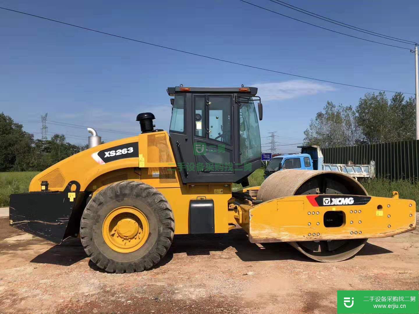 出售二手20噸徐工壓路機