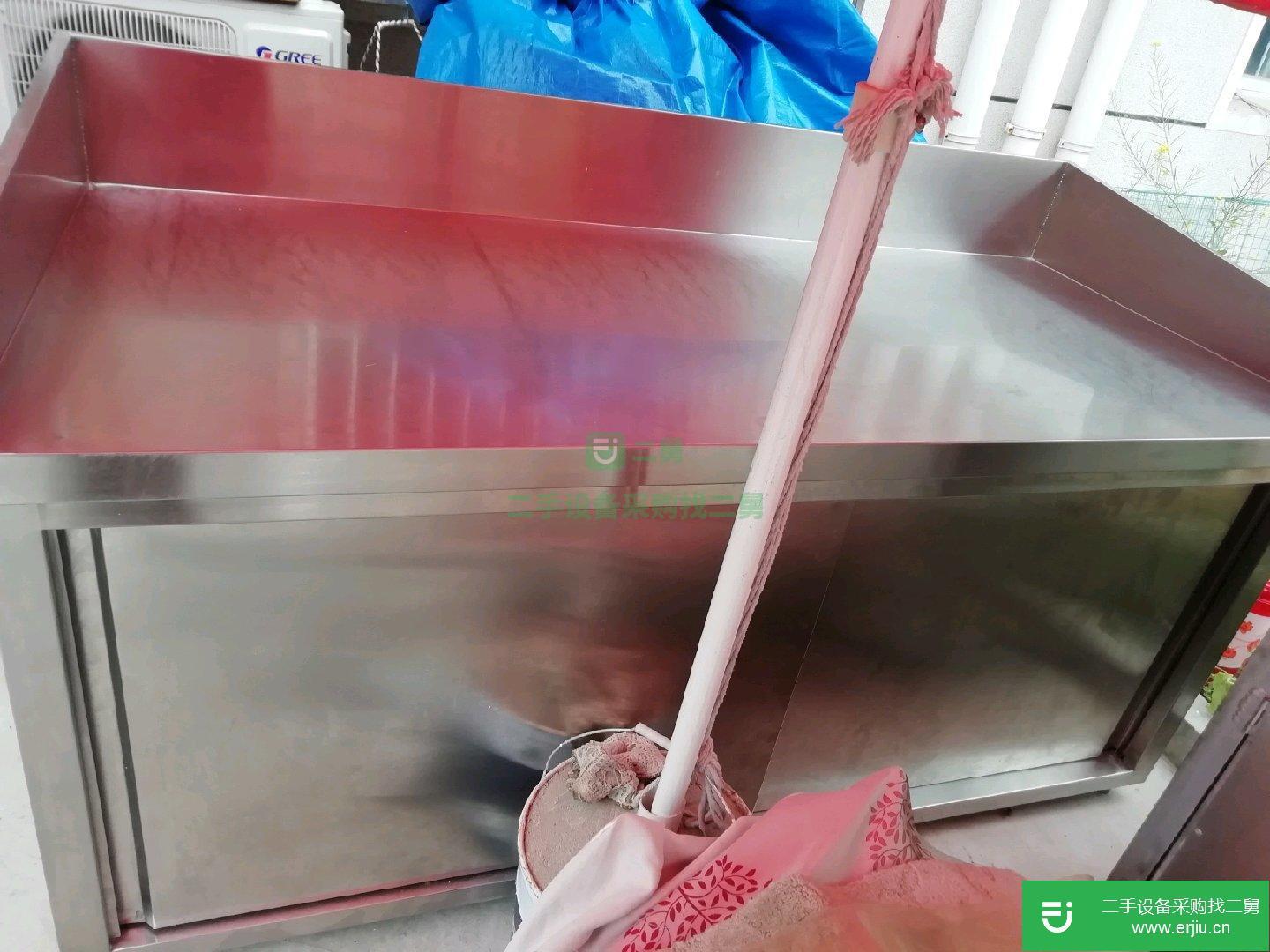 出售二手純不銹鋼面食操作面案
