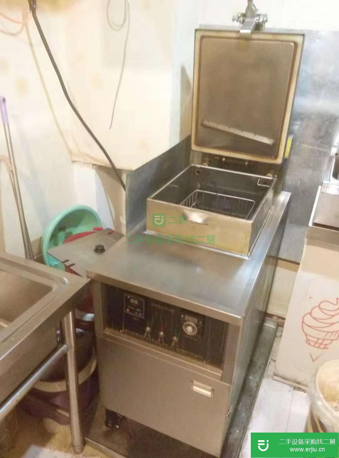 出售二手三廂電大炸爐