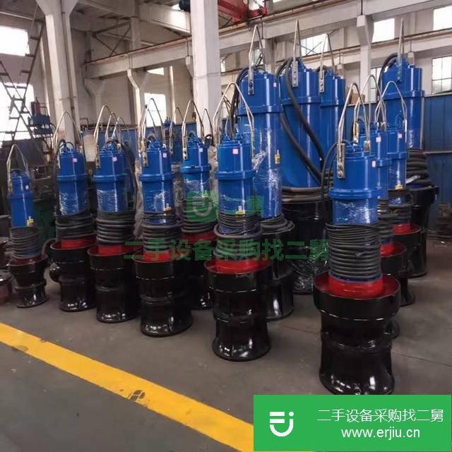 出售二手東坡流量達到5萬立方潛水軸流泵?