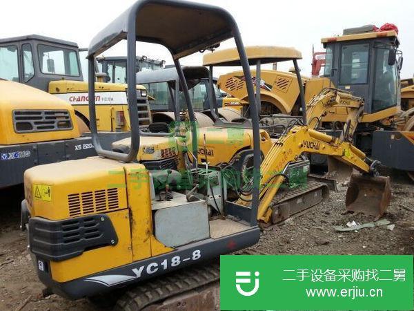 出售二手玉柴小型履帶式挖掘機