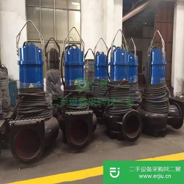 出售二手東坡流量達到5萬立方潛水軸流泵?