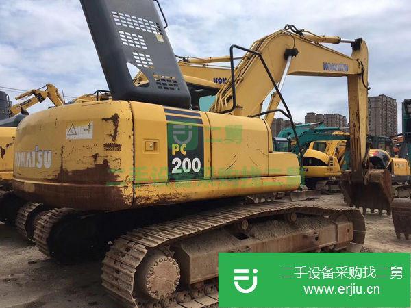 出售二手挖掘機小松200-7